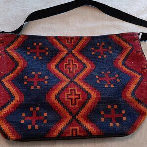 El Paso Saddlery cotton Crossbody Bag purse aztec south west western bucket bag